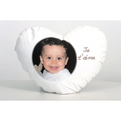 Coussin cœur 30x40